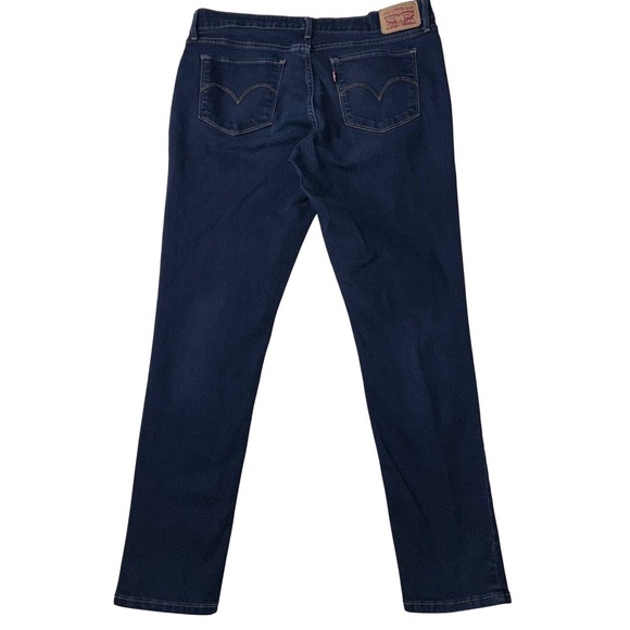 Levi's 711 Skinny Jeans Women's Size 31 Dark Wash Denim Classic - Picture 4 of 5